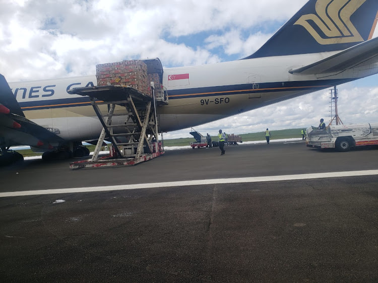 Cargo plane stalled at JKIA removed.