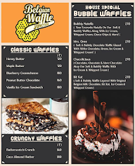 Waffle Junction menu 1