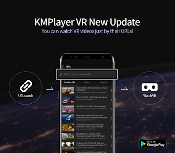 KM Player VR - 360 Grad, VR (Virtuelle Realität) Screenshot