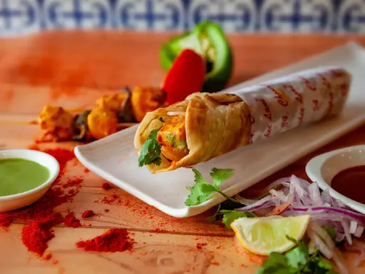 Paneer Tikka Roll.