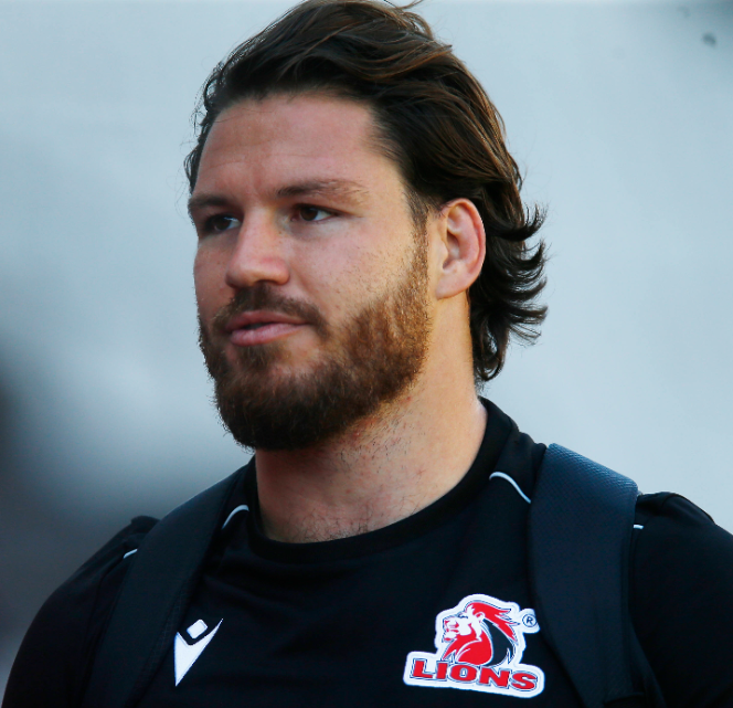 Mane man... Centre Marius Louw will take the captaincy reins of the Lions when they play the Stormers on New Year's Eve.