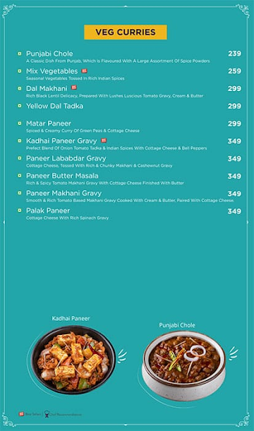 Street Foods by Punjab Grill menu 