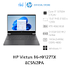 Laptop Hp Gaming Victus 16 - R0127Tx 8C5N2Pa (Core I7 13700H/ 16Gb/ 512Gb Ssd/ Nvidia Geforce Rtx 4060 8Gb Gddr6/ 15.6Inch Full Hd/ Windows 11 Home/ Black) - Hàng Chính Hãng