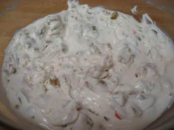 Green Olive and Cream Cheese Spread