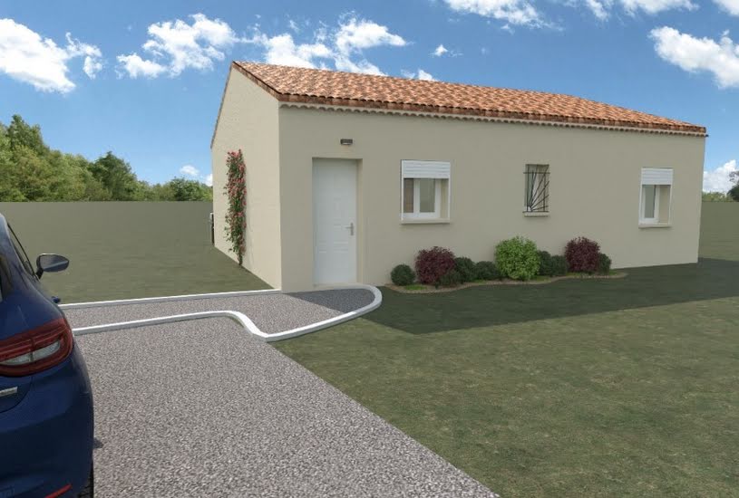  Vente Terrain + Maison - Terrain : 400m² - Maison : 73m² à Bagnols-sur-Cèze (30200) 