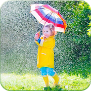 Rain Photo Frame  Icon