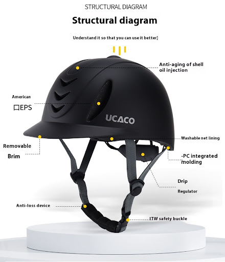 Title 9, Riding Sports Breathable Hat for Adults and Chi...