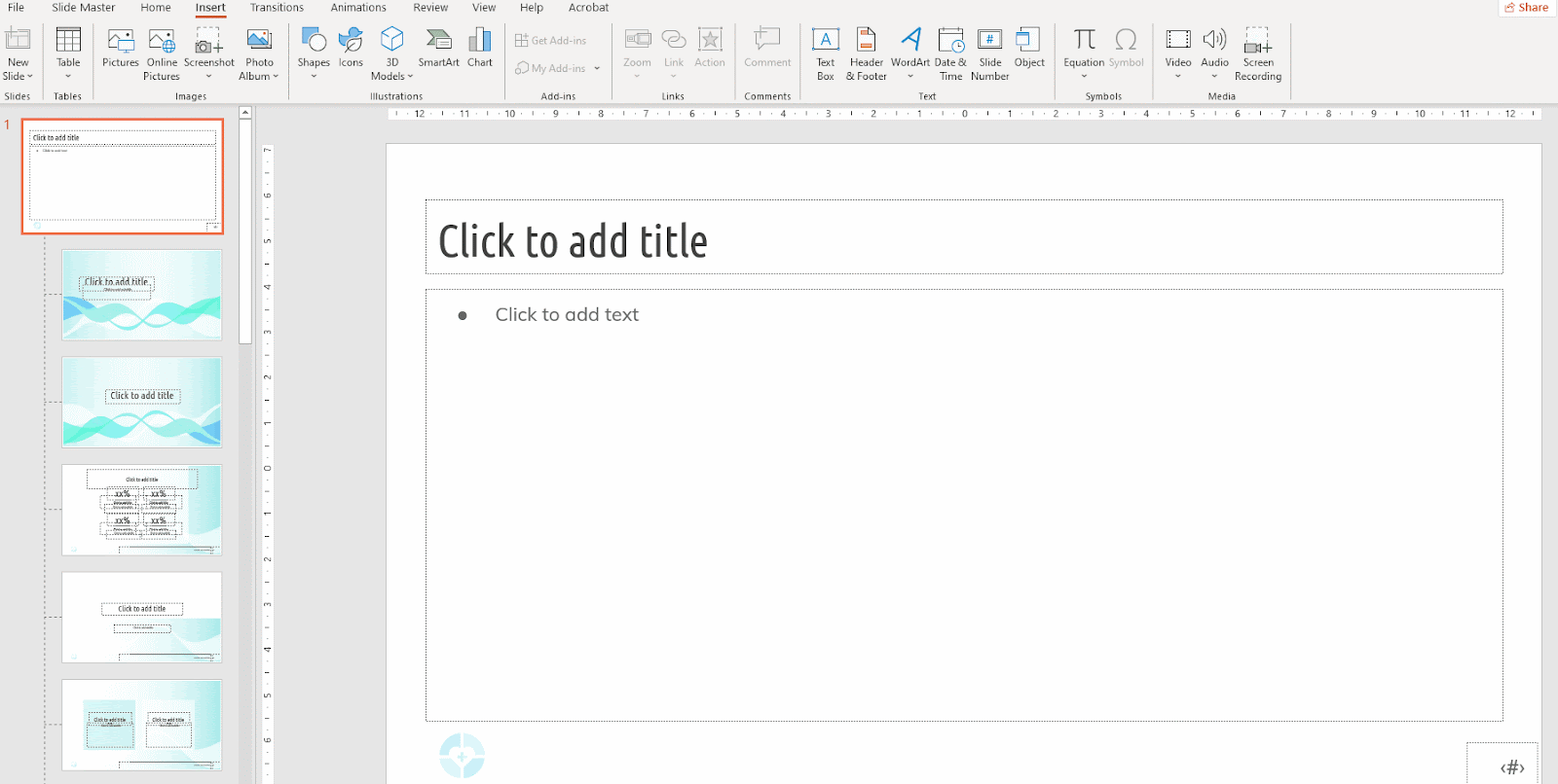 Closing the master view in PowerPoint