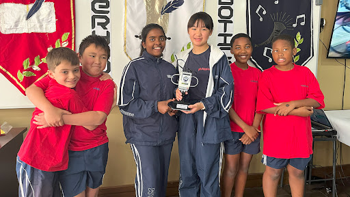Winners of the Reddam House Bedfordview inter-house robotics competition.