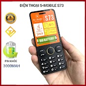 Điện Thoại S_Mobile S73 4 Sim, 4 Sóng, Loa To, Màn Hình Lớn - Mới, Nguyên Seal