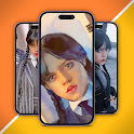 Wednesday Addams Wallpaper 4K icon