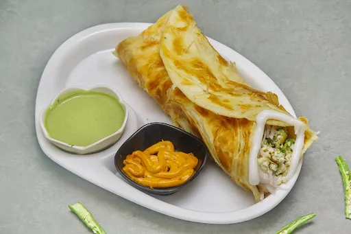 Egg Bhurji Roll