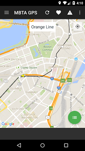 MBTA GPS - Track the T