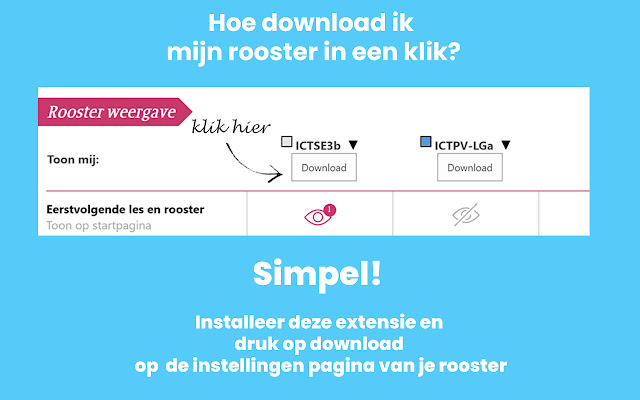 Windesheim rooster downloader