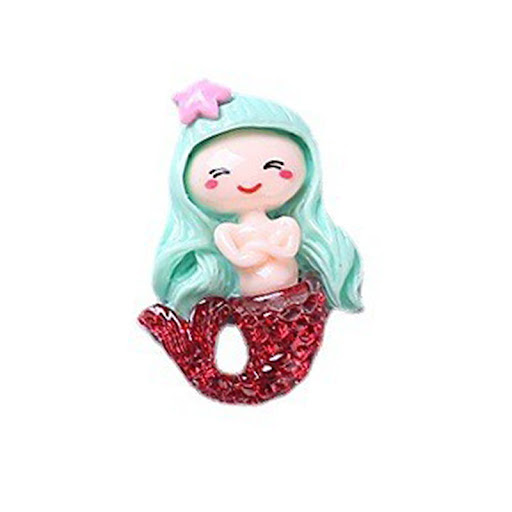 Title 9, Patch Doll DIY Mermaid Resin Jewelry Accessory,...