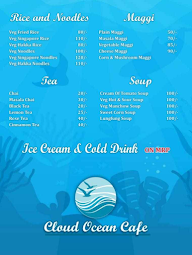 Cloud Ocean Cafe menu 7