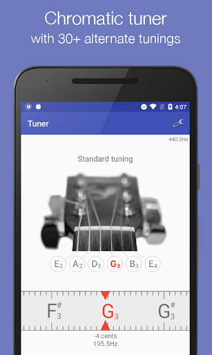 Screenshot Guitar Tuner