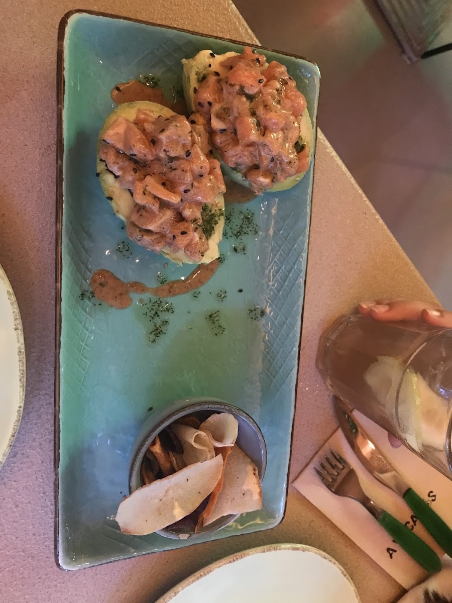 Salmon tartar