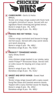 TGI Friday's menu 8