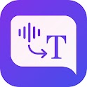 Icon Speech To Text:live transcribe