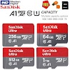 Thẻ Nhớ Micro Sd Tf Hiệu Sandisk Dung Lượng 64Gb 128Gb 256Gb 512Gb 1Tb