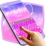 Pink Keyboard  Icon