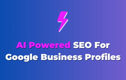 ProfilePro - AI SEO Tool for Google Business Profile SEO small promo image