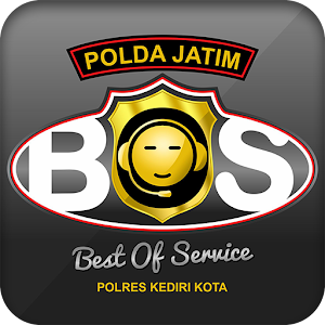 BOS Polresta Kediri logo