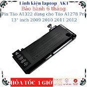 Pin Táo A1322 Dùng Cho Táo A1278 Pro 13" Inch 2009 2010 2011 2012