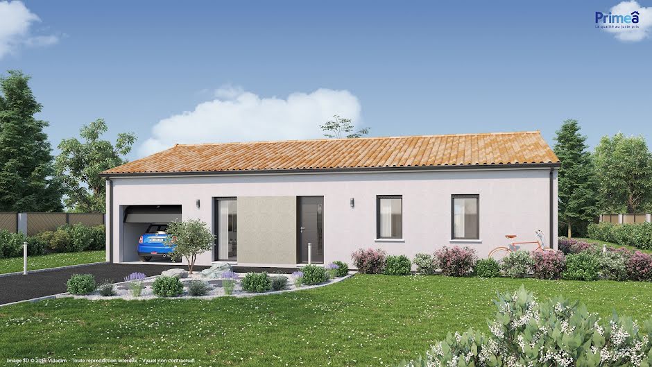 Vente maison neuve 5 pièces 104 m² à Sainte-Christine (49120), 172 889 €