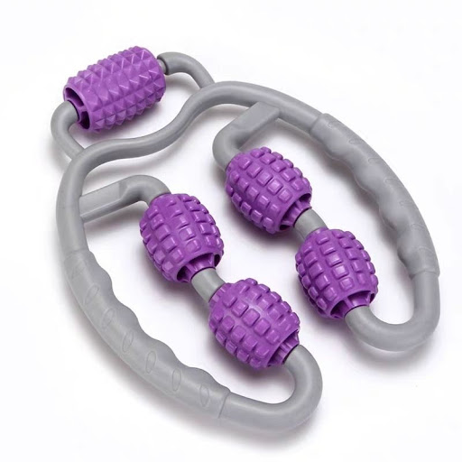 Title 7, U Shape Trigger Point Massage Roller Full Body ...