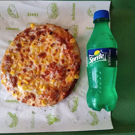 Pizza Mania Sweet Corn [7 Inches] With Cold Drink [250 Ml As Per Availability ]