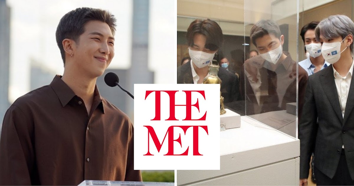 Berkunjung ke Amerika, BTS Bersama Kim Jung Sook Serahkan Hadiah Ini ke Metropolitan  Museum of Art - Tribunkaltim.co