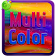 Multicolor clavier icon