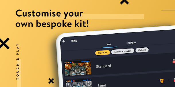 REAL DRUM: Electronic Drum Set Mod Apk [Premium Features Unlocked] 10