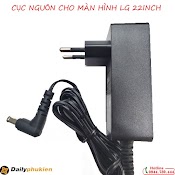 Adapter Nguồn Màn Hình Lg 19V 0.8A / 0.84A / 1.2A / 1.3A Chính Hãng Bh 12 Tháng Dailyphukien