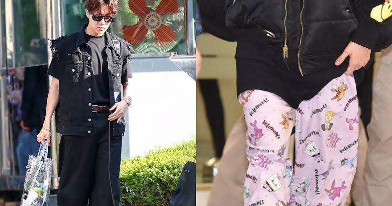 11 Times J-Hope Wore The Most Unique Outfits In Public - Koreaboo