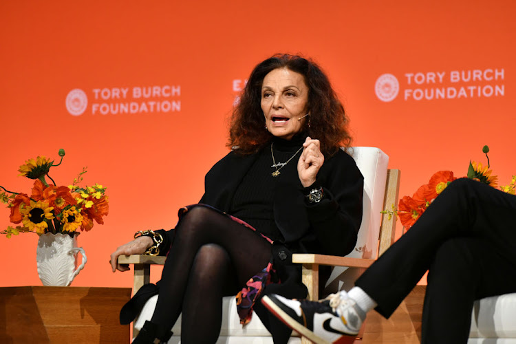 Fashion designer Diane von Furstenberg.