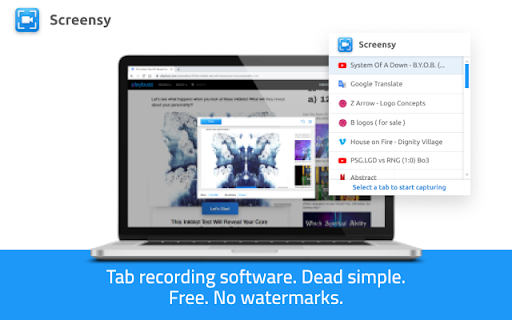 Screen Video Recorder for Chrome