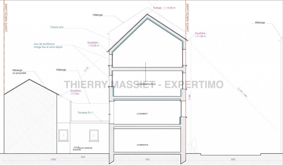 Vente maison  110.5 m² à Nanterre (92000), 954 000 €