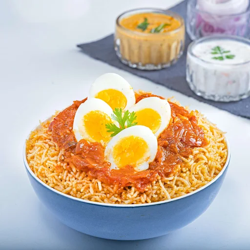 Bhai Egg Ghee Roast Biryani