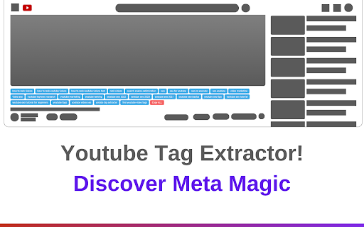 Youtube Tag Extractor