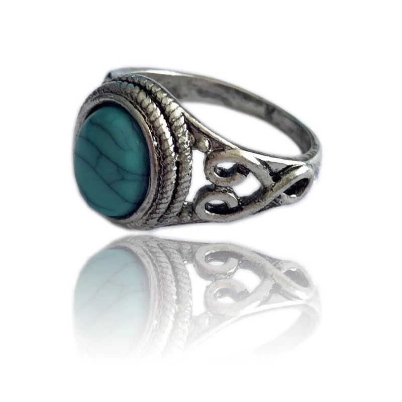 Anéis de noivado Boho Blue, joias que celebram o amor com designs únicos e elegantes, para um compromisso inesquecível.