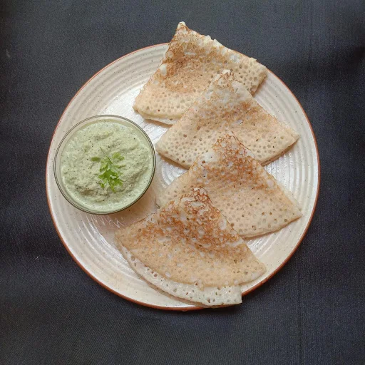 4 Ghavane With Green Coconut Chutney