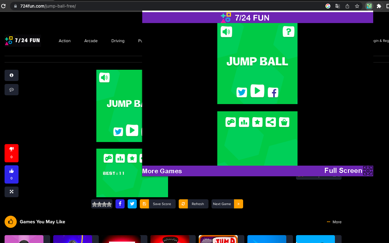 Jump Ball Free Game Preview image 1