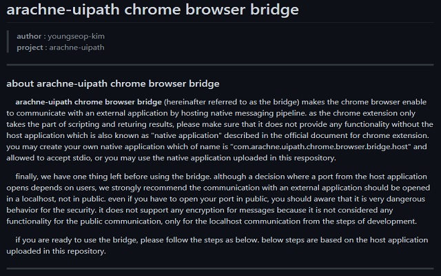 arachne.uipath.chrome.browser.bridge.app Preview image 0