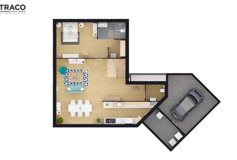  Vente Terrain + Maison - Terrain : 828m² - Maison : 148m² à Évreux (27000) 