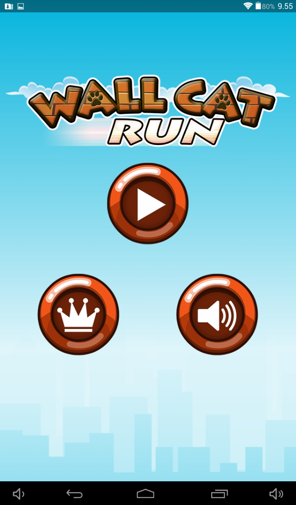 Wall Cat Run Screen 1