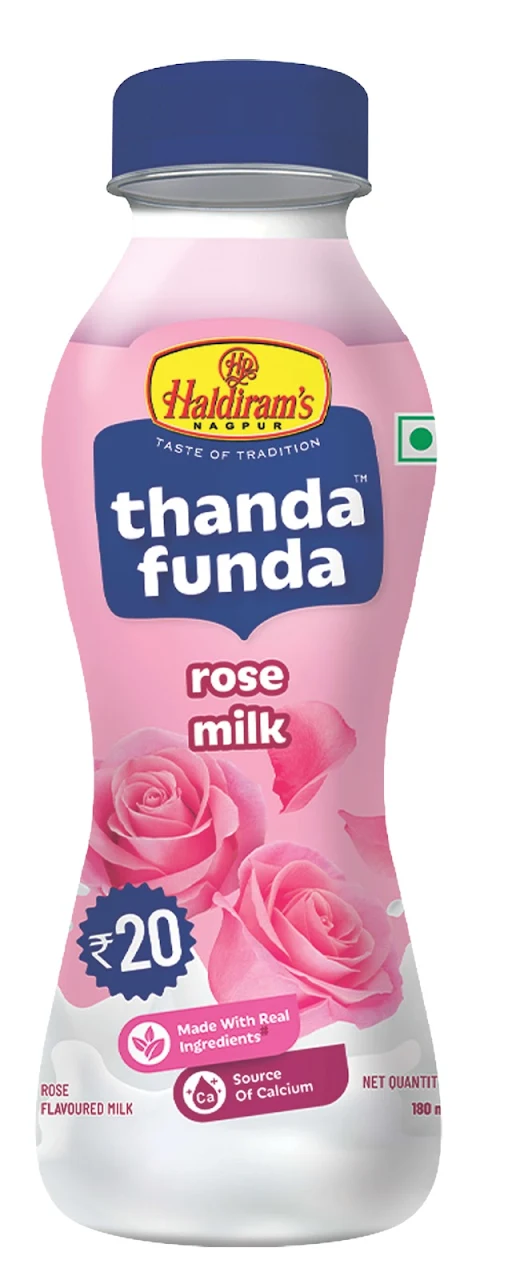 Rose Flavoured Milk 180Ml Bott