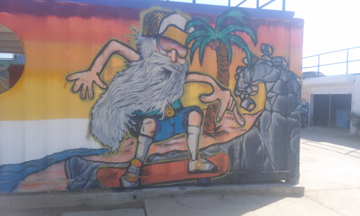 Mural Viejo Skater